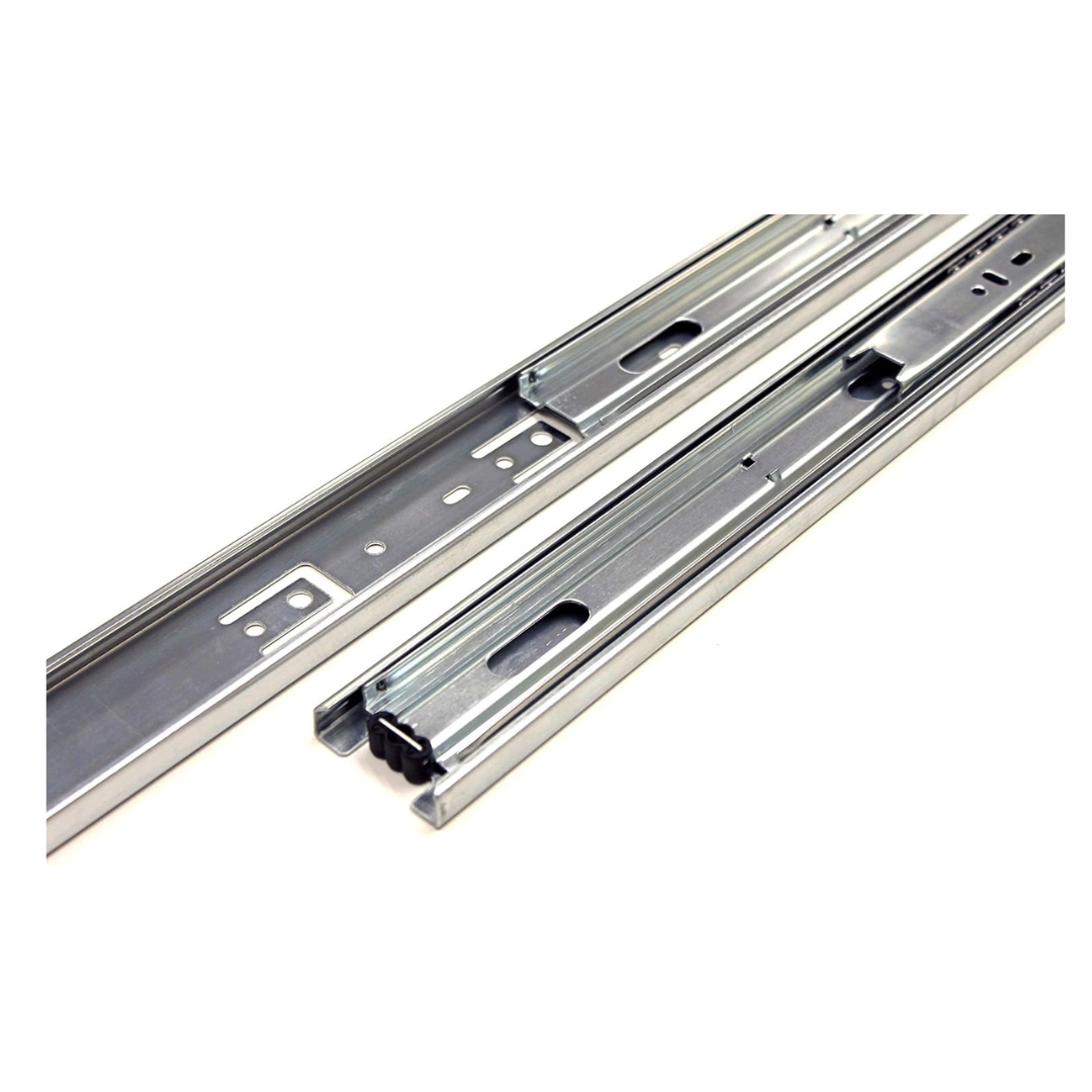 24 in. Full Extension Side Mount Ball Bearing Drawer Slide with Installation Screws (10-Pair) 24 in. Full Extension Side Mount Ball Bearing Drawer Slide with Installation Screws (10-Pair)
