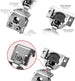 20 Pcs 105° Soft Close Hinges – Face Frame, 6-Way Adjustable Concealed - Berta Store