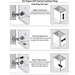 20 Pcs 165° Soft Close Hinges – Full Overlay Frameless for Kitchen & Wardrobe - Berta Store