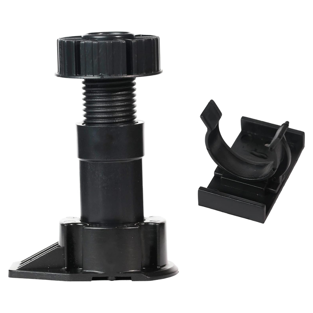 Adjustable Cabinet Leveler Legs – 3" to 4.3" Height Range - Berta Store