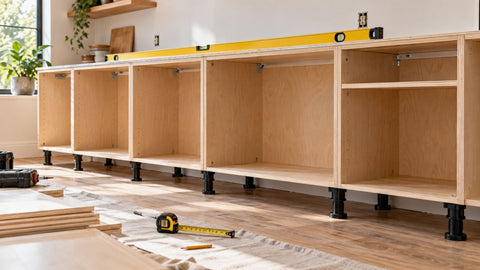 Cabinet Leveler Legs: Choosing Heights and Installing a Level Base
