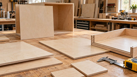 Thin Plywood Sheets 4×8: 3/16 vs 1/4 for Cabinet Parts