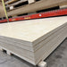1/2 inch prefinished birch plywood 4x8 sheets with clear UV finish stacked in warehouse