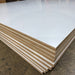 1/2 inch white melamine prefinished plywood 4x8 sheets with exposed layered edges