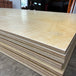 1/4 inch prefinished birch plywood 4x8 sheets with clear UV finish and thin layered edges