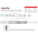 10 Pairs - 10-Inch Full Extension Ball Bearing Drawer Slides with Screws - Berta 