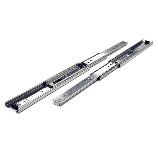 10 Pairs - 12-Inch Full Extension Ball Bearing Drawer Slides with Screws - Berta 