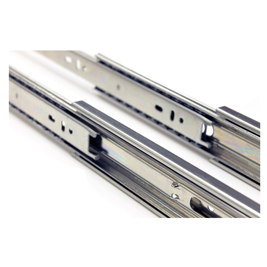 10 Pairs - 14-Inch Full Extension Ball Bearing Drawer Slides with Screws - Berta 