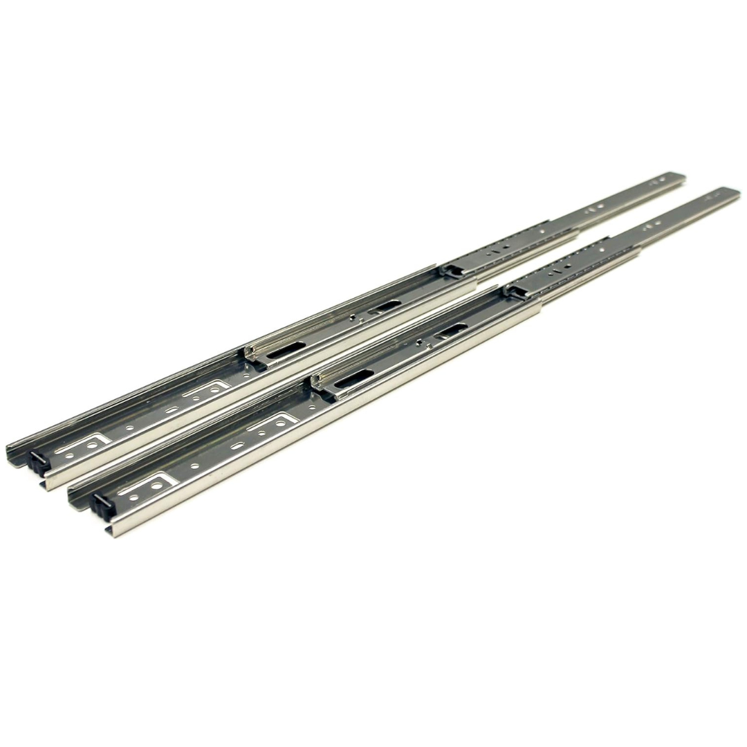 10 Pairs - 16-Inch Full Extension Ball Bearing Drawer Slides with Screws - Berta 