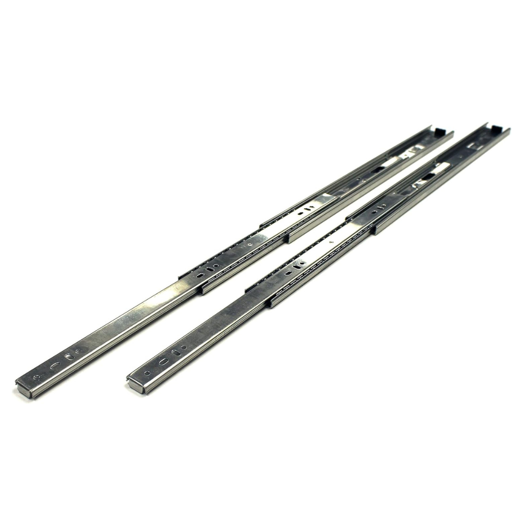 20 Inch Ball Bearing Drawer Slides Full Extension (10 Pairs) 20 Inch Ball Bearing Drawer Slides Full Extension (10 Pairs)