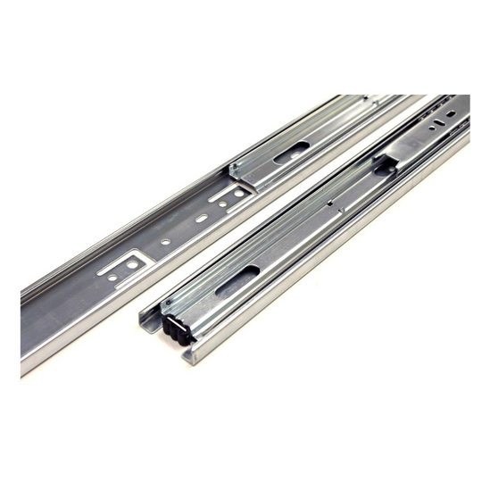 10 Pairs - 24-Inch Full Extension Ball Bearing Drawer Slides with Screws - Berta 