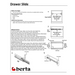 10 Pairs - Full Extension Soft Close Ball Bearing Drawer Slides - Berta Store 