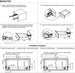 10 Pairs - Soft-Close Undermount Drawer Slides - Berta Store 