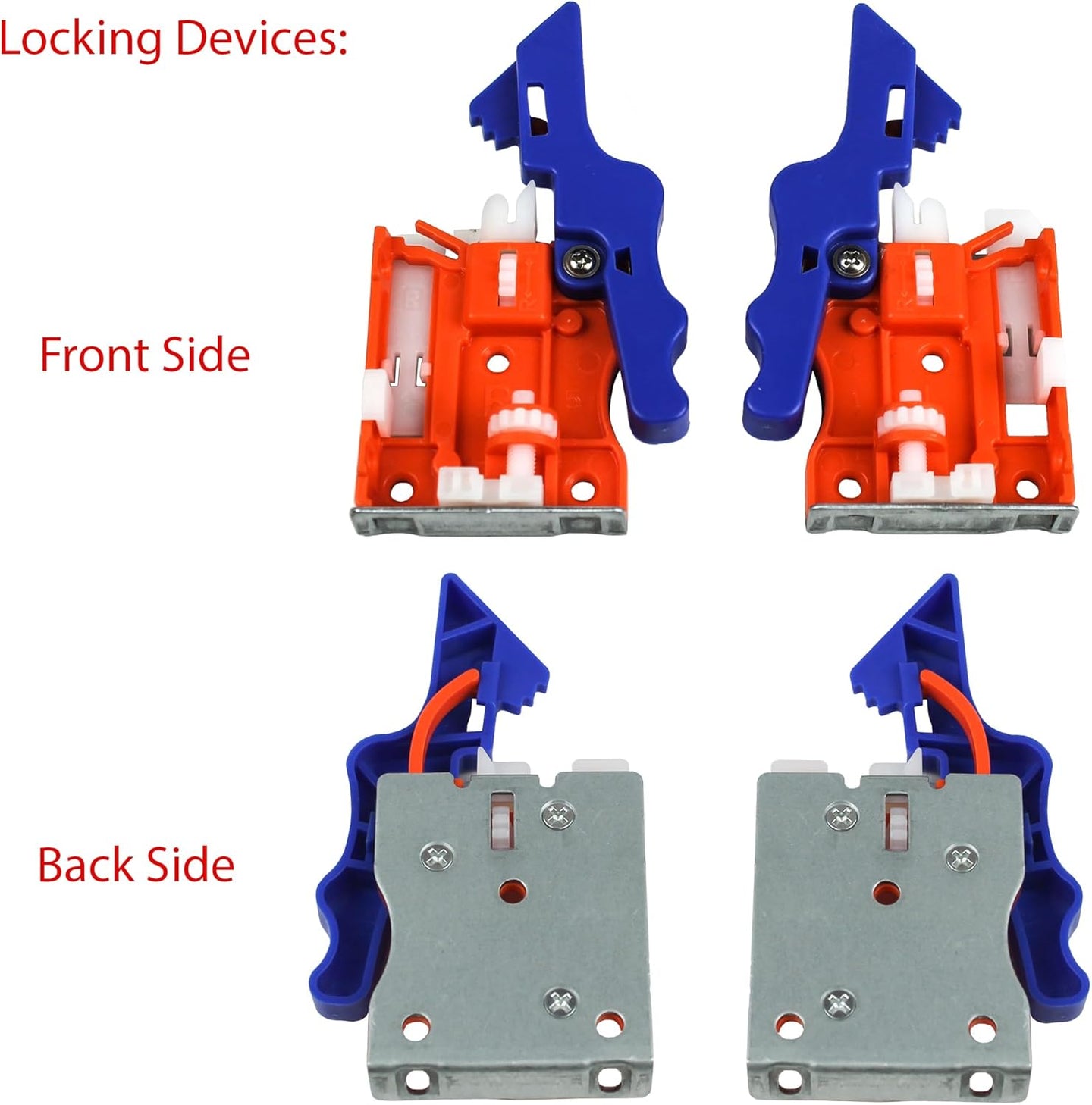 10 Pairs - Soft-Close Undermount Drawer Slides - Berta Store 