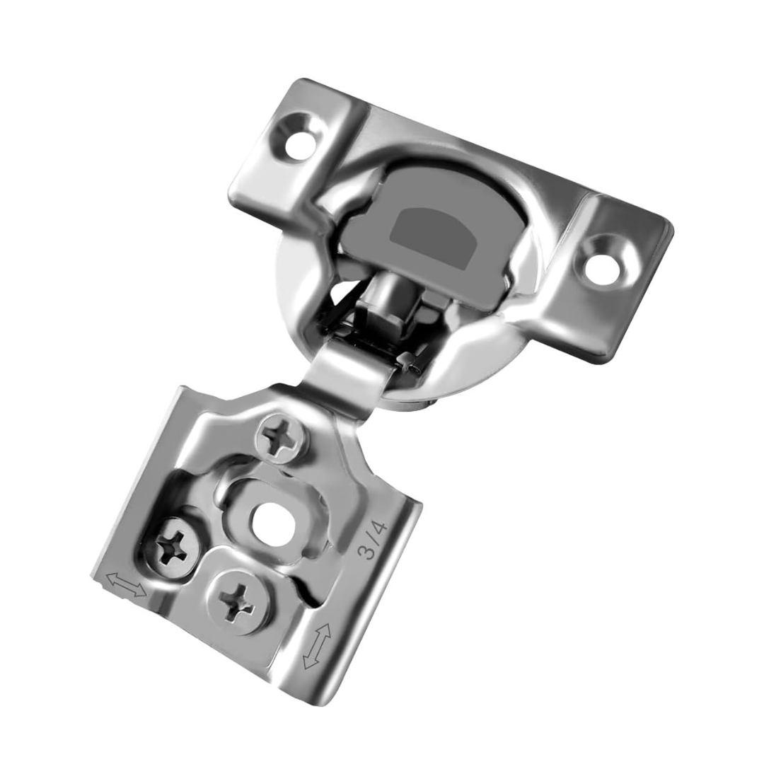 20 Pcs 105° Soft Close Hinges – Face Frame, 6-Way Adjustable Concealed - Berta 