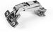 20 Pcs - 165° Lazy Susan Hinge, Frameless Full Overlay, Self-Close, CLIP-ON Concealed Hardware for Corner Kitchen Cabinet & Closets - Berta 