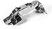 20 Pcs - 165° Lazy Susan Hinge, Frameless Full Overlay, Soft Close, CLIP-ON Concealed Hardware for Corner Kitchen Cabinet & Closets - Berta 
