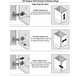 20 Pcs 165° Soft Close Hinges – Full Overlay Frameless for Kitchen & Wardrobe - Berta Store 