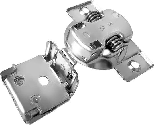 20 Pcs - Soft-Closing Face Frame Cabinet Hinges, 105° 6-Way Adjustable Concealed Door Hinges with Screws - Berta 