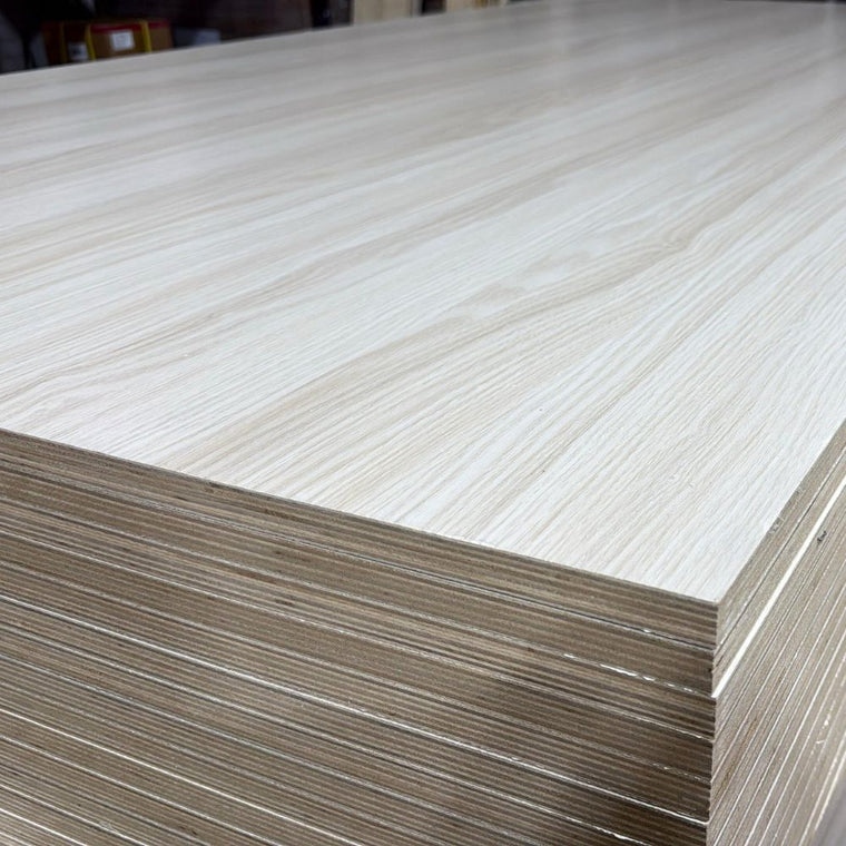 Wood-Tone Melamine Plywood — Wood-tone melamine finish reference.