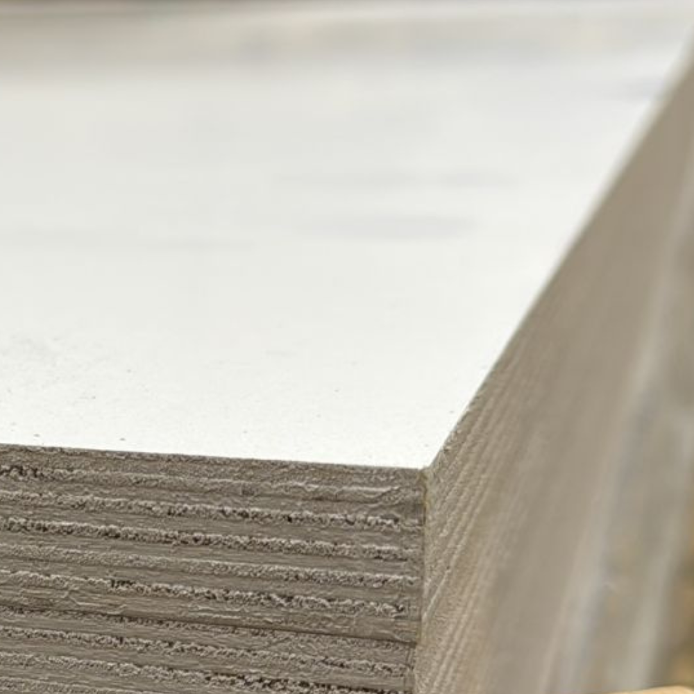 49" x 98" Baltic Birch Plywood Both Sides White Overlay - Berta Store 