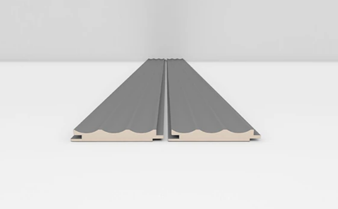 5-7/10 in. x 110-1/5 in. x 7/10 in. WaveForm MDF Wall Panel - Berta 