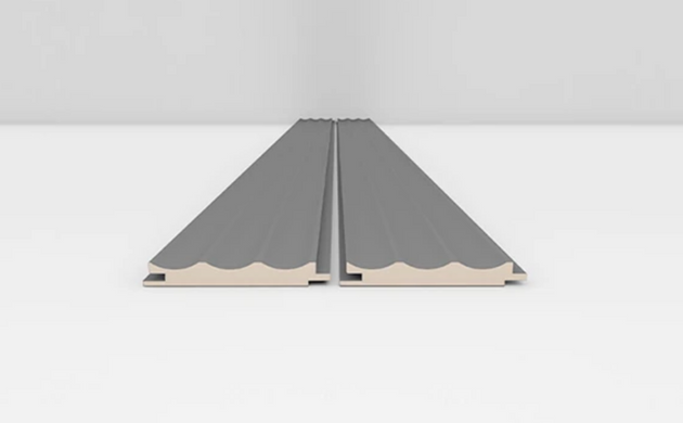 5-7/10 in. x 110-1/5 in. x 7/10 in. WaveForm MDF Wall Panel - Berta 