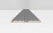 5-7/10 in. x 110-1/5 in. x 7/10 in. WaveForm MDF Wall Panel - Berta 