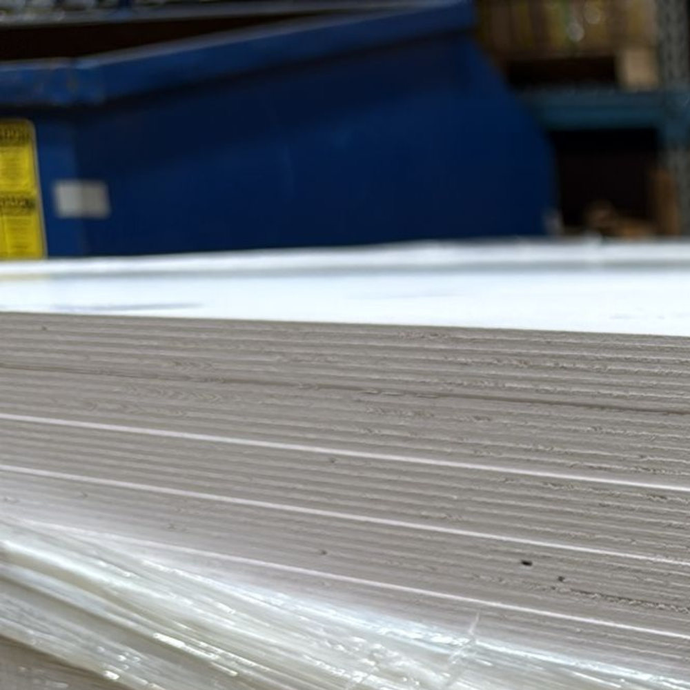 49" x 98" Baltic Birch Plywood Both Sides White Overlay – 3/4" - Berta Store 
