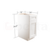 Base Accessory Cabinets - Classic Shaker Pre-Assembled - Berta Store 