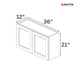 Bridge Wall Cabinets - Classic Shaker Pre-Assembled - Berta 