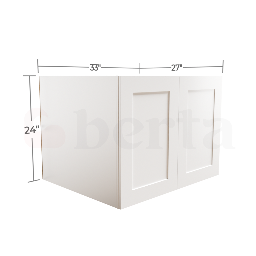 Bridge Wall Cabinets - Classic Shaker Pre-Assembled - Berta Store 