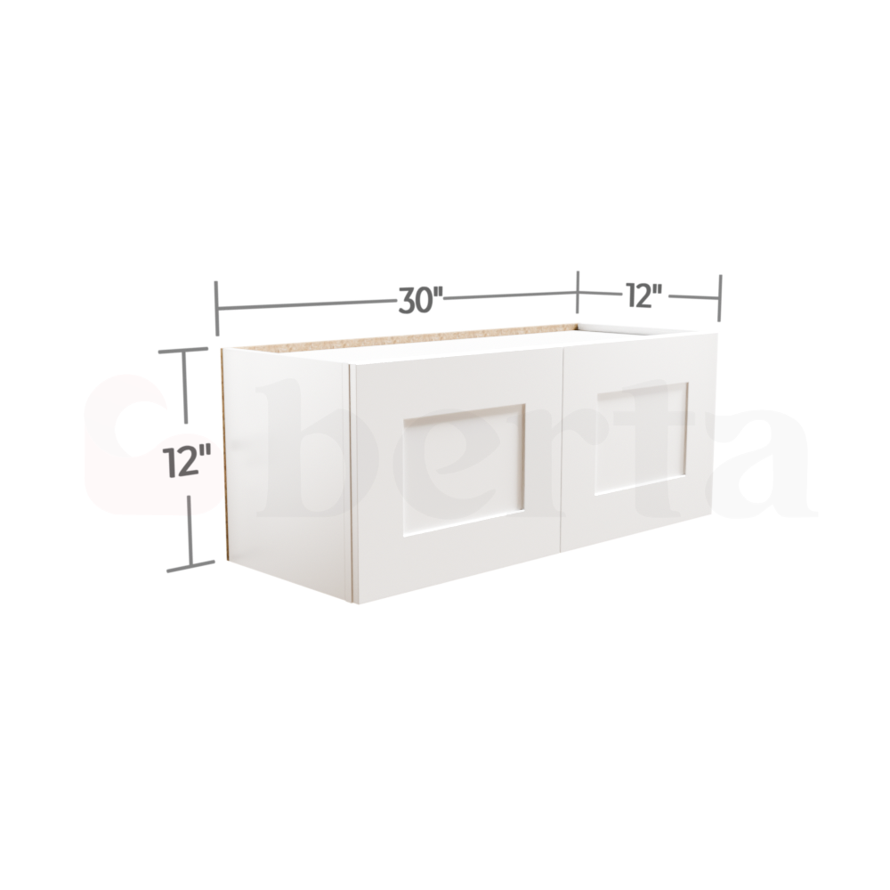 Bridge Wall Cabinets - Classic Shaker Pre-Assembled - Berta Store 