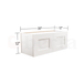 Bridge Wall Cabinets - Classic Shaker Pre-Assembled - Berta Store 