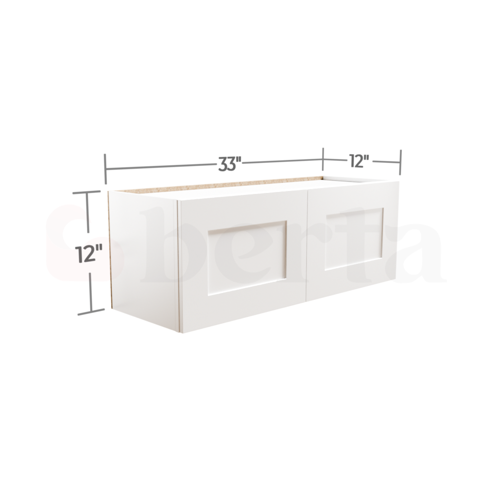 Bridge Wall Cabinets - Classic Shaker Pre-Assembled - Berta Store 
