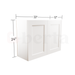 Bridge Wall Cabinets - Classic Shaker Pre-Assembled - Berta Store 