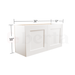 Bridge Wall Cabinets - Classic Shaker Pre-Assembled - Berta Store 