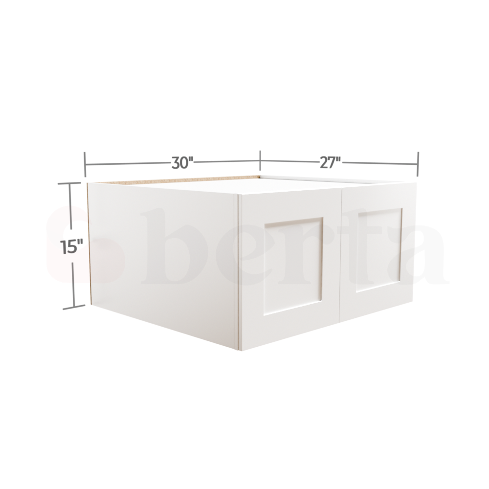 Bridge Wall Cabinets - Classic Shaker Pre-Assembled - Berta Store 