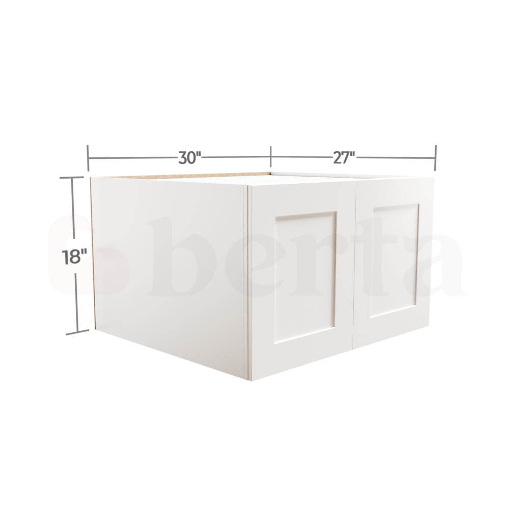 Bridge Wall Cabinets - Classic Shaker Pre-Assembled - Berta Store 