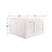 Bridge Wall Cabinets - Classic Shaker Pre-Assembled - Berta Store 