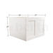 Bridge Wall Cabinets - Classic Shaker Pre-Assembled - Berta Store 