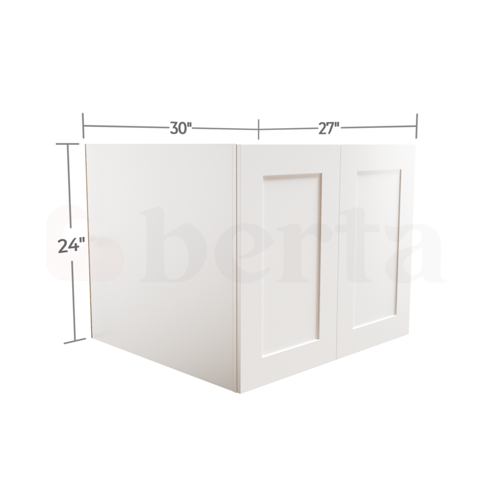 Bridge Wall Cabinets - Classic Shaker Pre-Assembled - Berta Store 