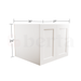 Bridge Wall Cabinets - Classic Shaker Pre-Assembled - Berta Store 