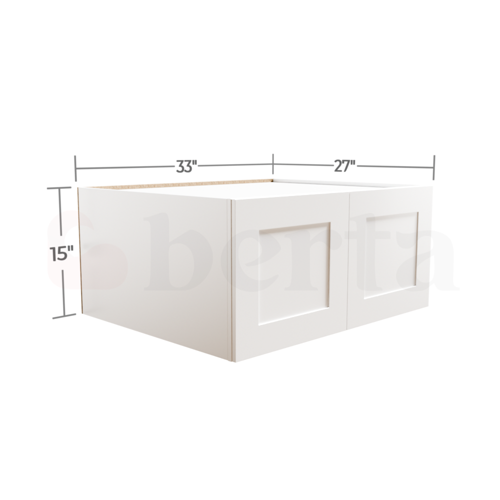 Bridge Wall Cabinets - Classic Shaker Pre-Assembled - Berta Store 