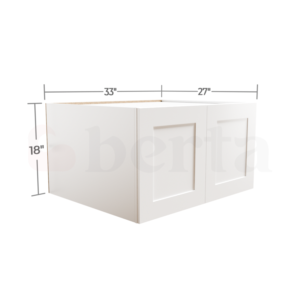 Bridge Wall Cabinets - Classic Shaker Pre-Assembled - Berta Store 