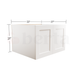 Bridge Wall Cabinets - Classic Shaker Pre-Assembled - Berta Store 