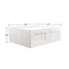 Bridge Wall Cabinets - Classic Shaker Pre-Assembled - Berta Store 