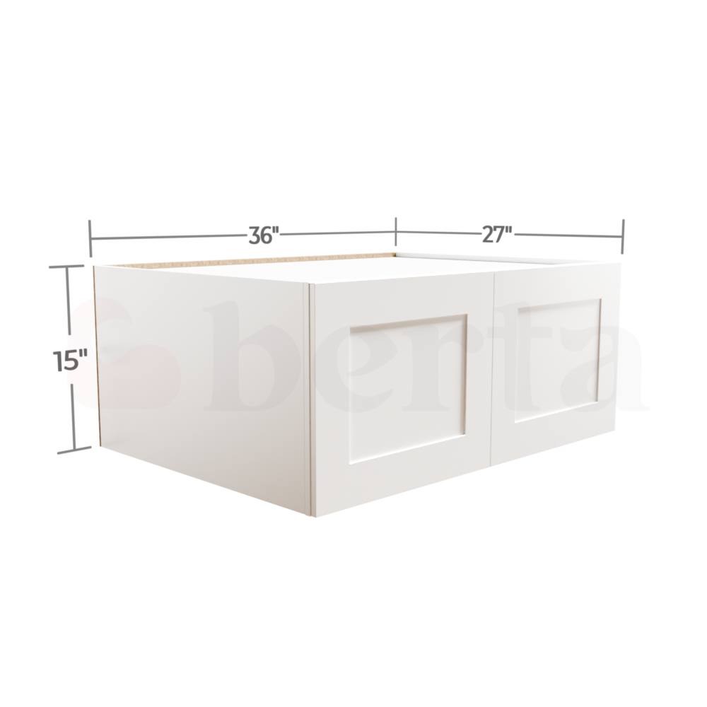 Bridge Wall Cabinets - Classic Shaker Pre-Assembled - Berta Store 