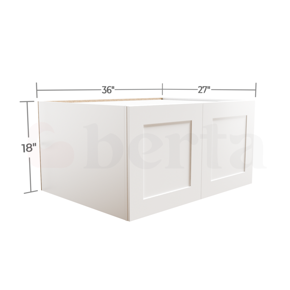 Bridge Wall Cabinets - Classic Shaker Pre-Assembled - Berta Store 