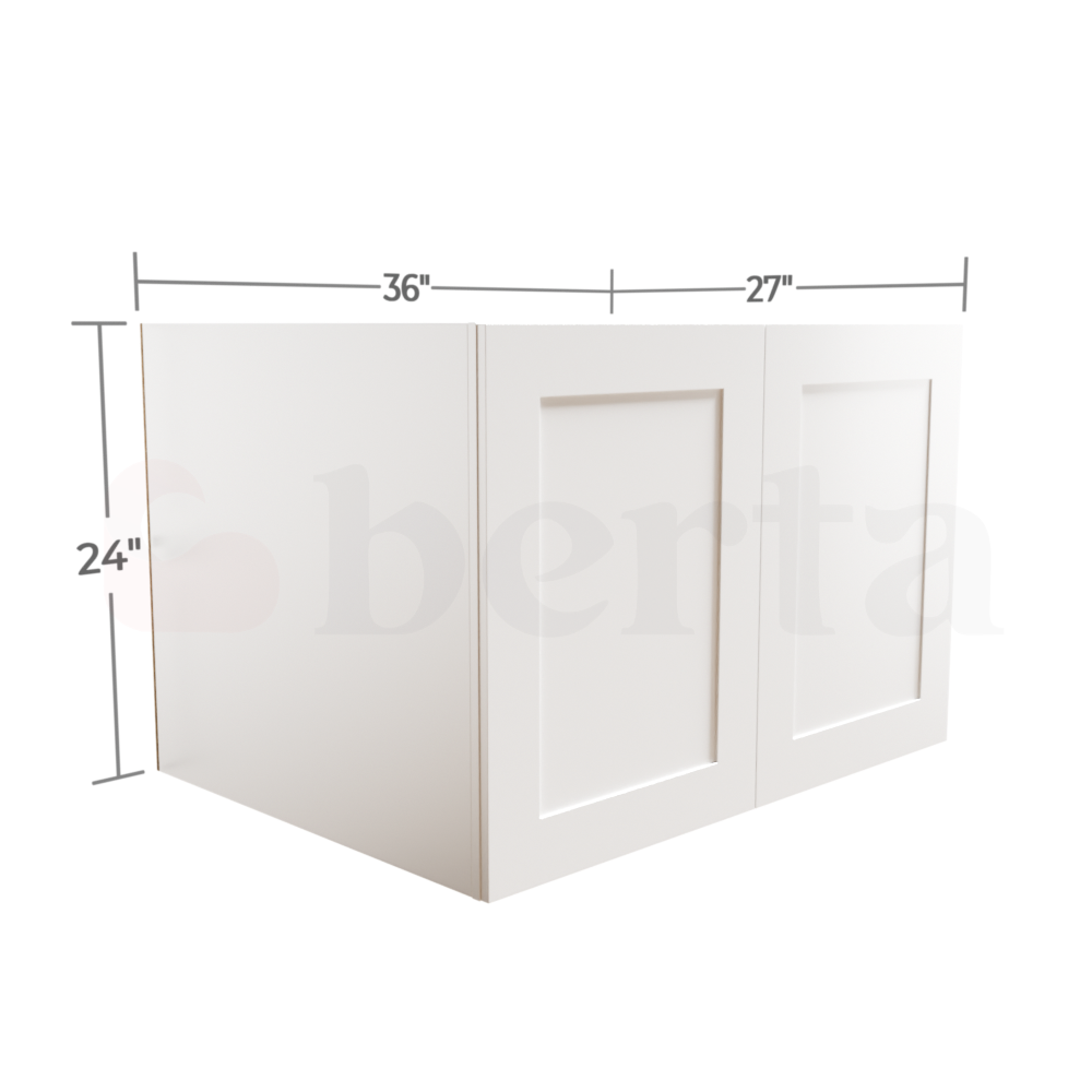 Bridge Wall Cabinets - Classic Shaker Pre-Assembled - Berta Store 